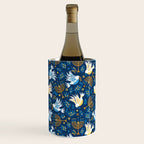 Hanukkah Blue Pattern Wine Chiller Gallery Image 1