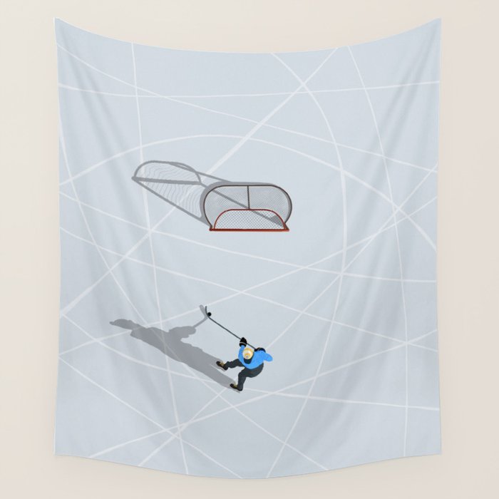 Ice Hockey  Wall Tapestry Gallery Image 4