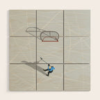 Ice Hockey  Wood Wall Art Gallery Image 1