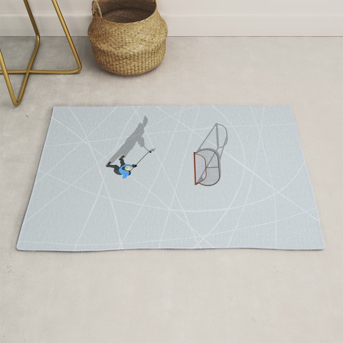 Ice Hockey  Rug Gallery Image 1