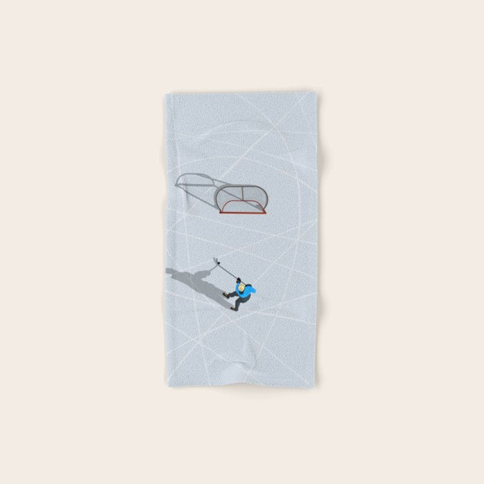 Ice Hockey  Bath Towel Gallery Image 1