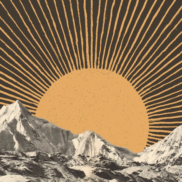 Mountainscape 6 - Night Sun Coffee Mug Gallery Image 2