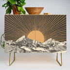 Mountainscape 6 - Night Sun Credenza Gallery Image 1