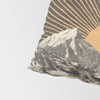 Mountainscape 6 - Night Sun Pillow Sham Gallery Image 4