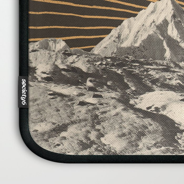 Mountainscape 6 - Night Sun Laptop Sleeve Gallery Image 3