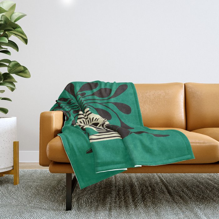 Greco Ladies and Vase Throw Blanket Gallery Image 1