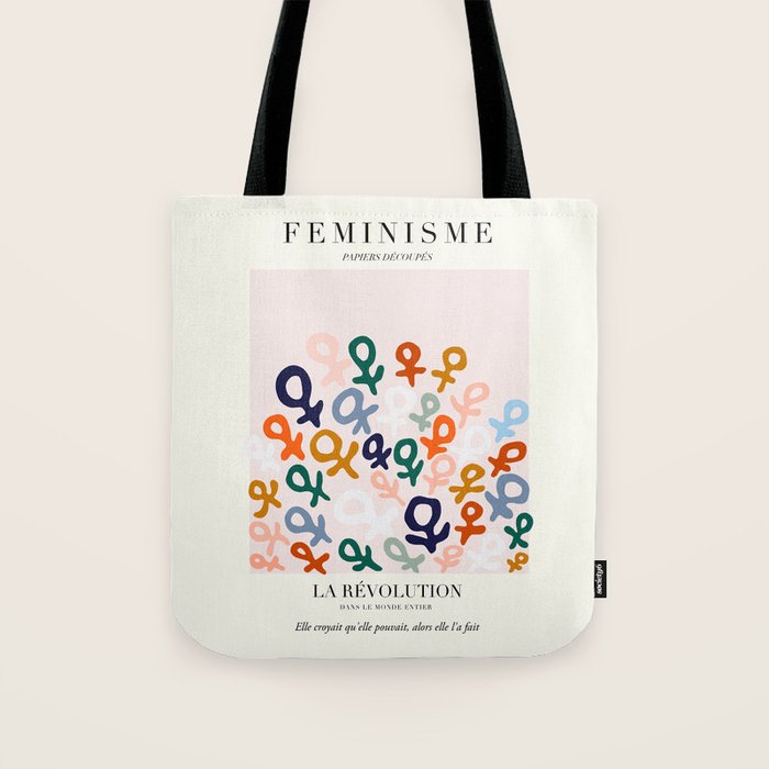 L'ART DU FÃMINISME â Feminist Art â Matisse Exhibition Poster Tote Bag Gallery Image 1
