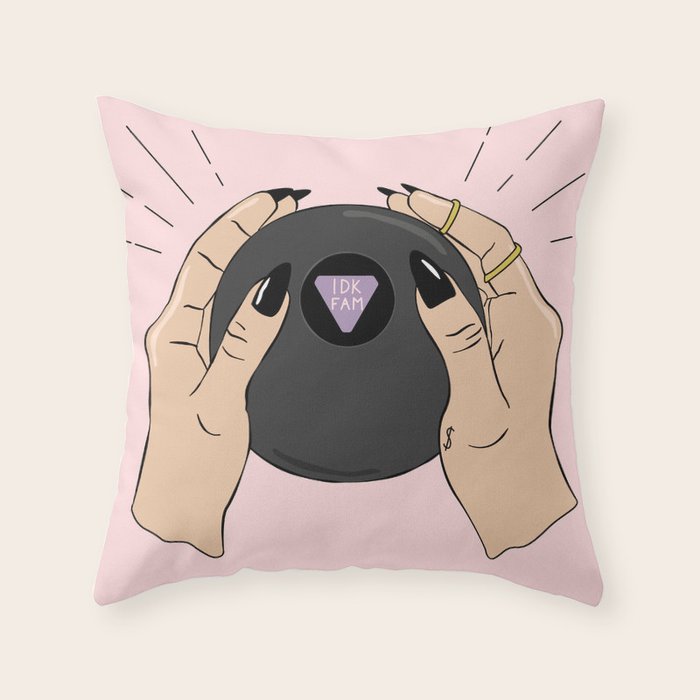 IDK FAM Throw Pillow Gallery Image 6