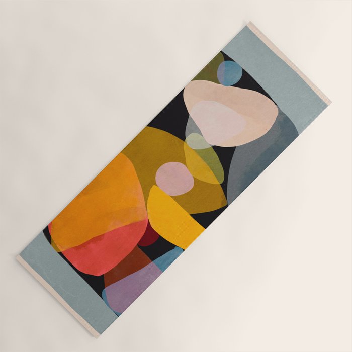 Modern Abstract Art 63 Yoga Mat Gallery Image 1