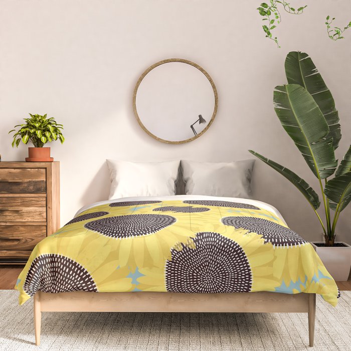 Sunflower and summer Comforter Gallery Image 3