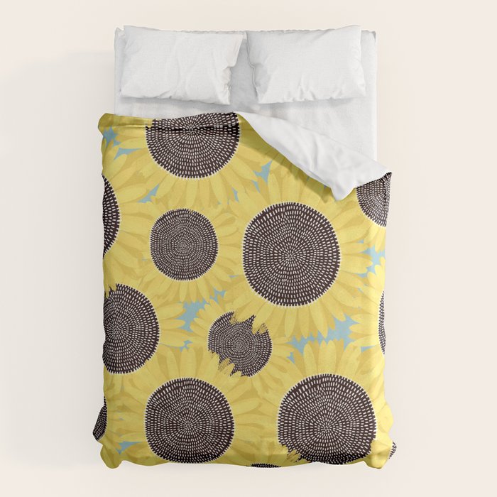 Sunflower and summer Duvet Cover Gallery Image 6