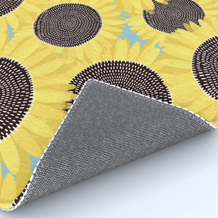 Sunflower and summer Rug Gallery Image 4