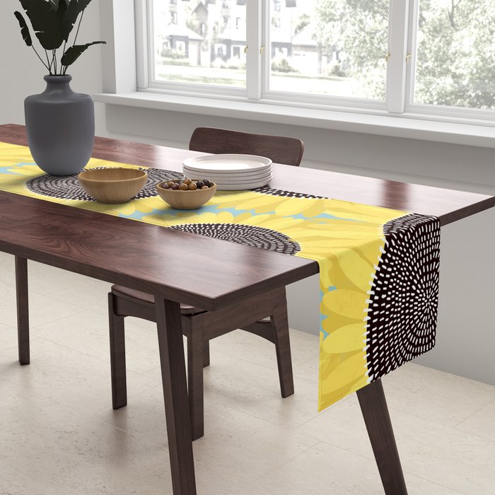 Sunflower and summer Table Runner Gallery Image 2