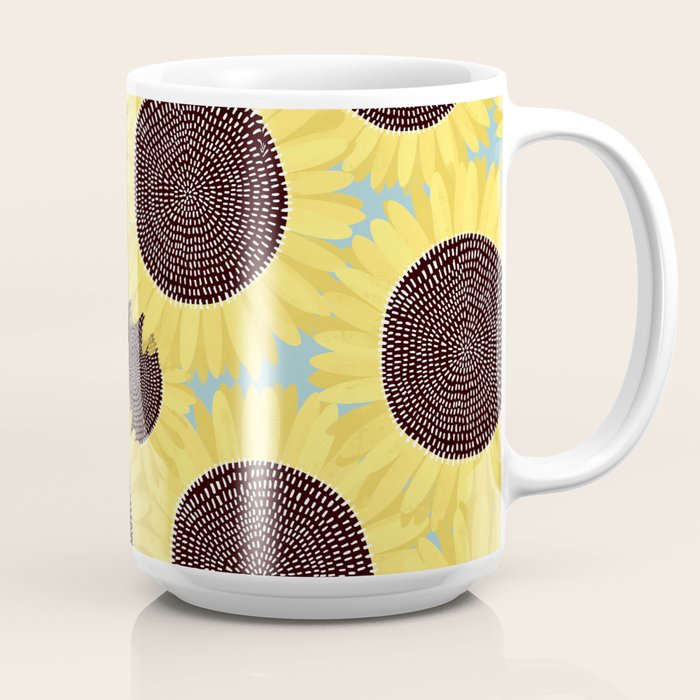 Sunflower and summer Coffee Mug Gallery Image 2