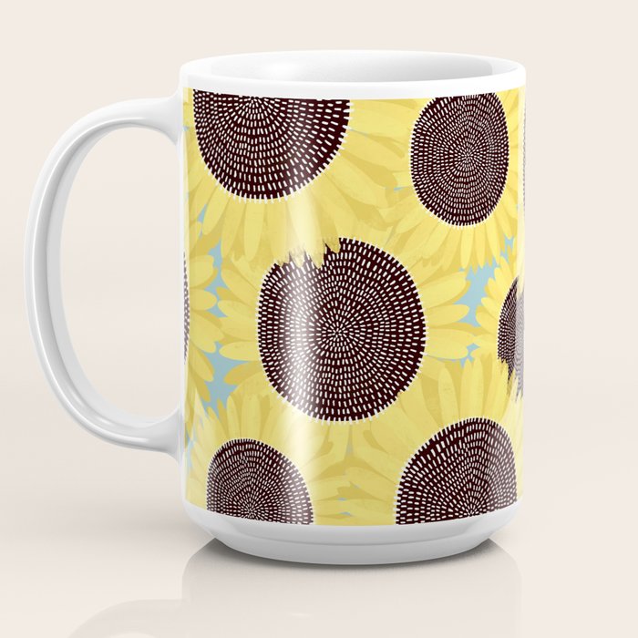 Sunflower and summer Coffee Mug Gallery Image 3