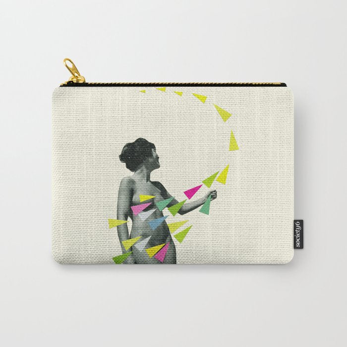 She's a Whirlwind Carry All Pouch Gallery Image 1