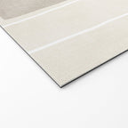 Neutral Minimalist Abstract Artwork Welcome Mat Gallery Image 2