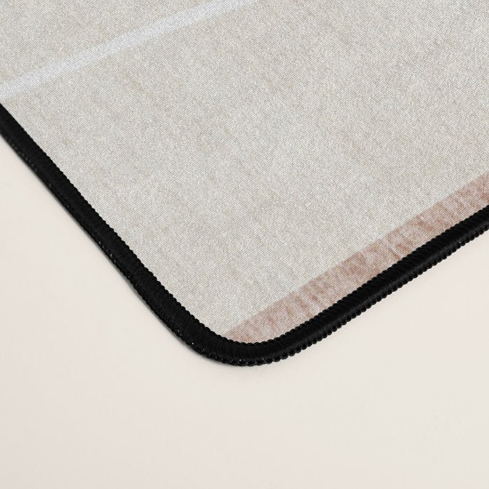 Neutral Minimalist Abstract Artwork Desk Mat Gallery Image 4
