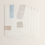 Neutral Minimalist Abstract Artwork Wrapping Paper Gallery Image 3