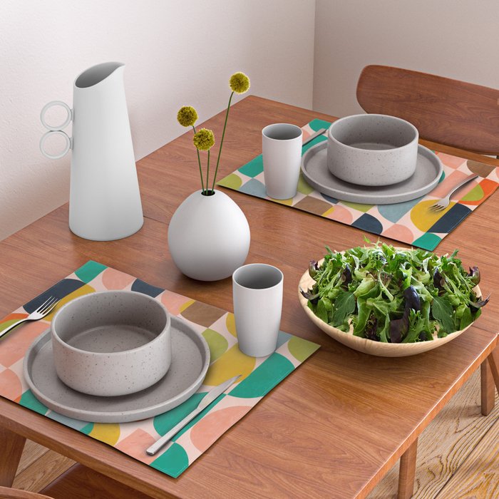 shapes abstract II Placemat Gallery Image 2