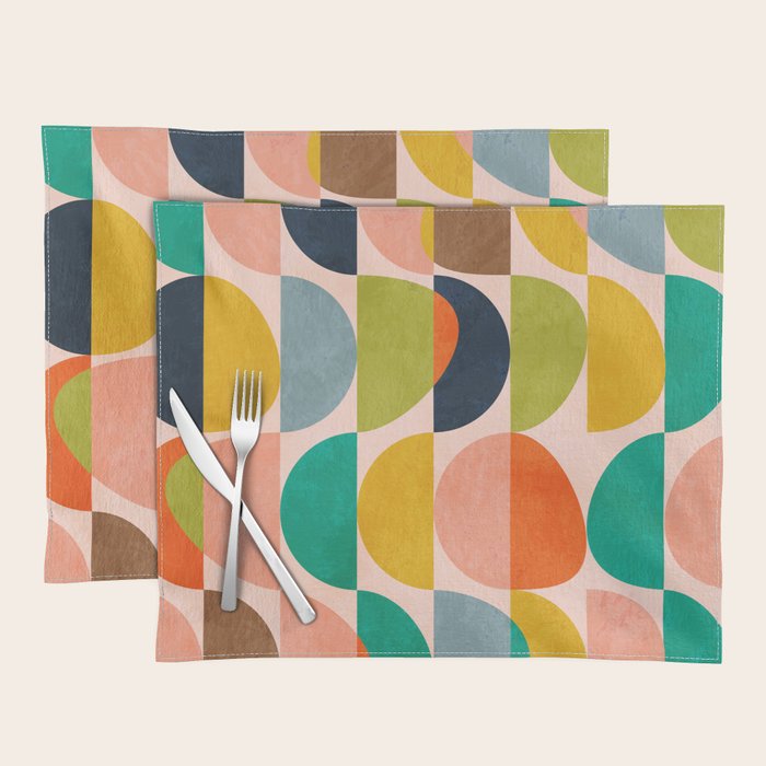 shapes abstract II Placemat Gallery Image 1