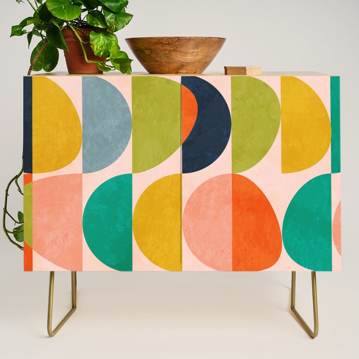 shapes abstract II Credenza Gallery Image 1