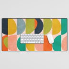 shapes abstract II Desk Mat Gallery Image 1