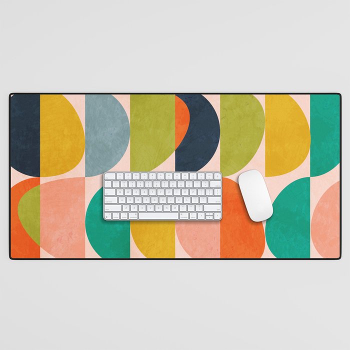shapes abstract II Desk Mat Gallery Image 1