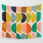 shapes abstract II Wall Tapestry Gallery Image 4