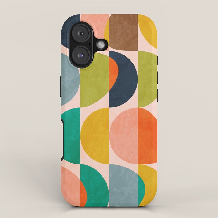 shapes abstract II iPhone Case Gallery Image 1