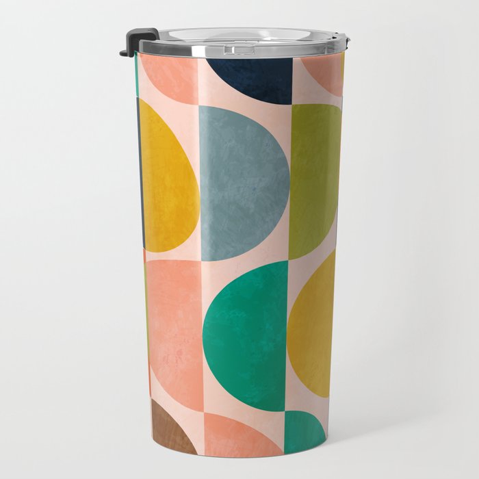 shapes abstract II Travel Mug Gallery Image 3