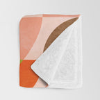 shapes abstract II Throw Blanket Gallery Image 3