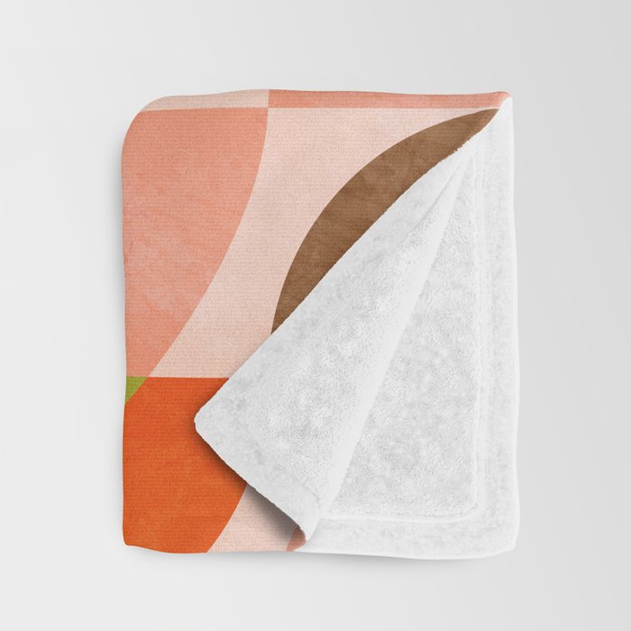 shapes abstract II Throw Blanket Gallery Image 3