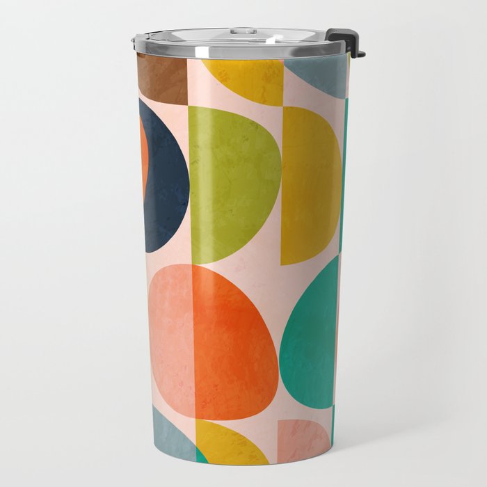 shapes abstract II Travel Mug Gallery Image 2