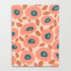 Textured Bold Flower - Peach Notebook Gallery Image 4