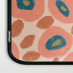 Textured Bold Flower - Peach Laptop Sleeve Gallery Image 3