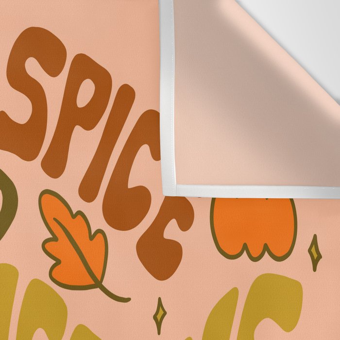 Pumpkin Spice and Reproductive Rights Wall Tapestry Gallery Image 3