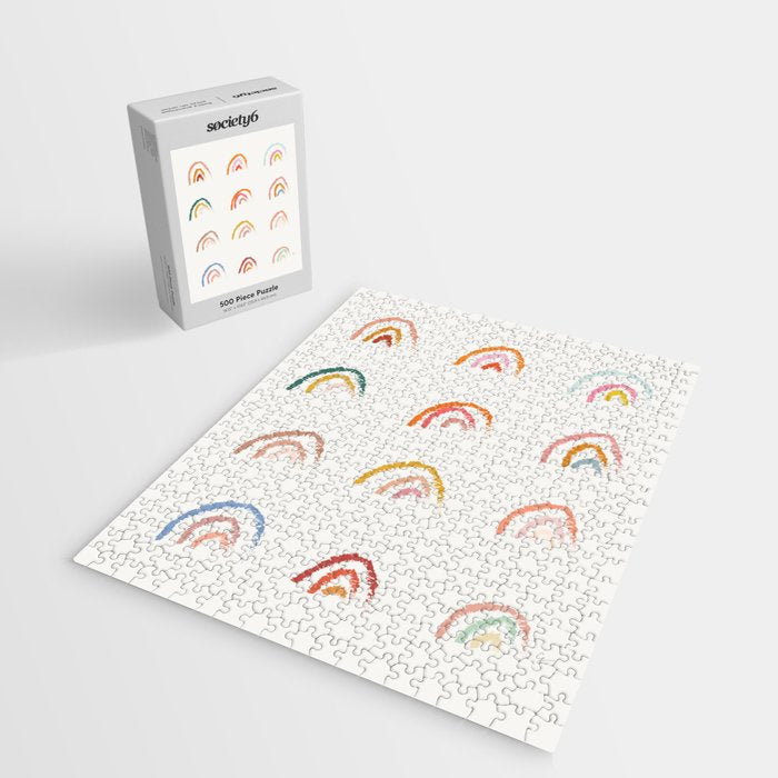 Pastel Rainbows Jigsaw Puzzle Gallery Image 2