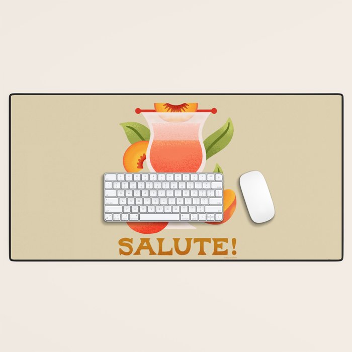 Bellini - Amalfi Coast Cocktails Desk Mat Gallery Image 1