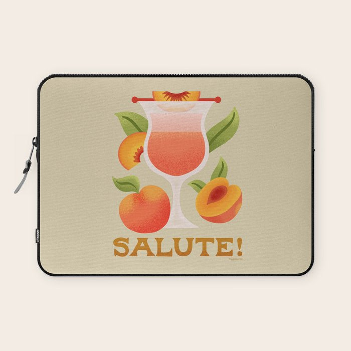 Bellini - Amalfi Coast Cocktails Laptop Sleeve Gallery Image 1