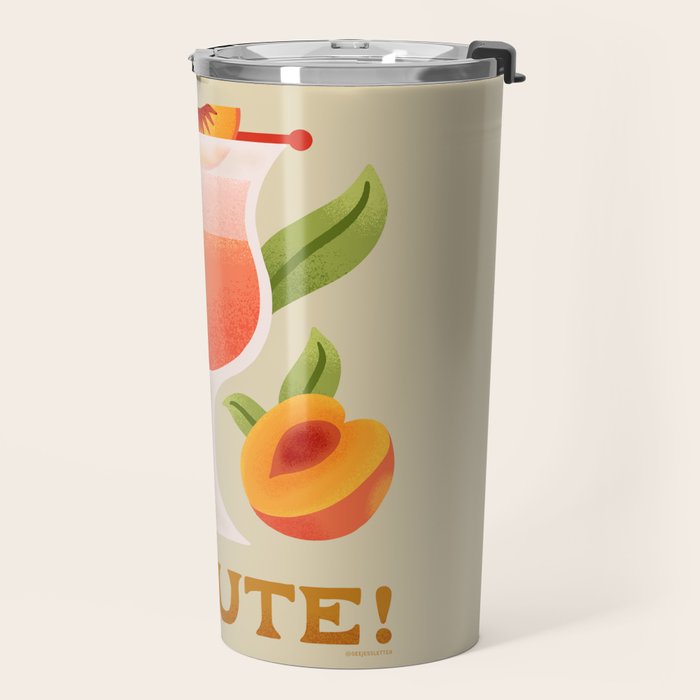 Bellini - Amalfi Coast Cocktails Travel Mug Gallery Image 2