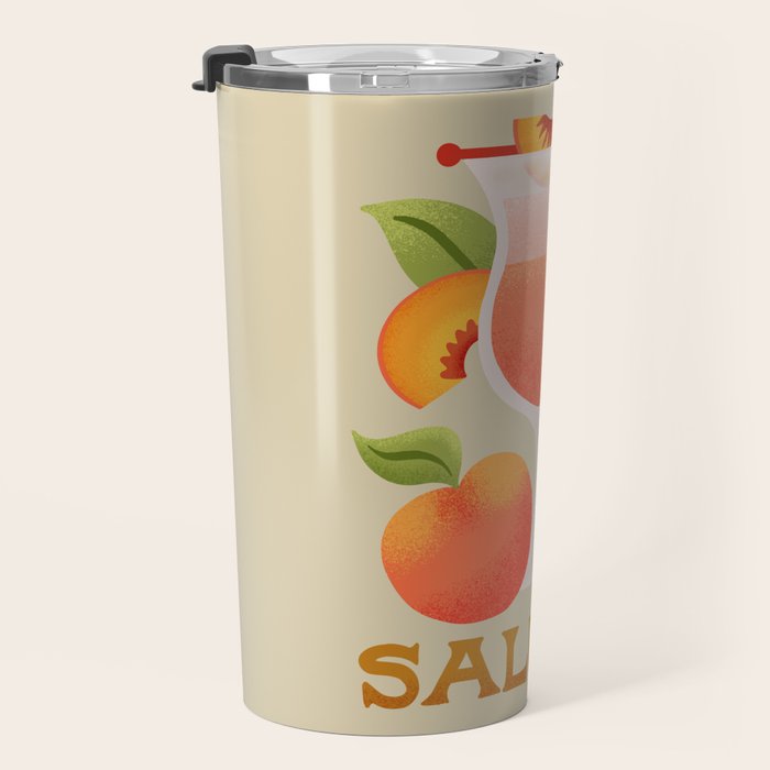 Bellini - Amalfi Coast Cocktails Travel Mug Gallery Image 3