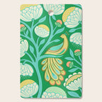Peacock Dreams - Electric Green Cutting Board Gallery Image 1