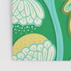 Peacock Dreams - Electric Green Poster Gallery Image 3