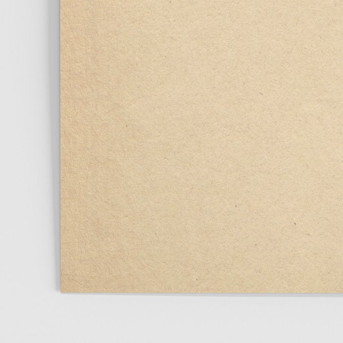 Minimalist black vase on the vintage paper Poster Gallery Image 3