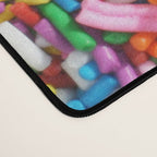 Rainbow Sprinkles Sweet Candy Colorful Desk Mat Gallery Image 4