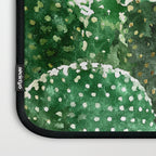 Velvet Cactus | Watercolor Botanical Plants | Minimal Boho Scandinavian Painting Laptop Sleeve Gallery Image 3