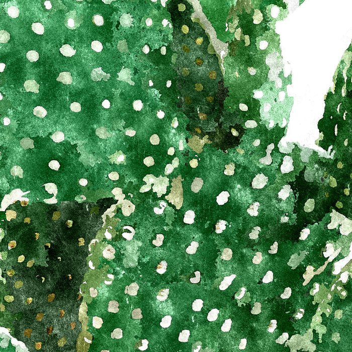 Velvet Cactus | Watercolor Botanical Plants | Minimal Boho Scandinavian Painting Coffee Mug Gallery Image 2