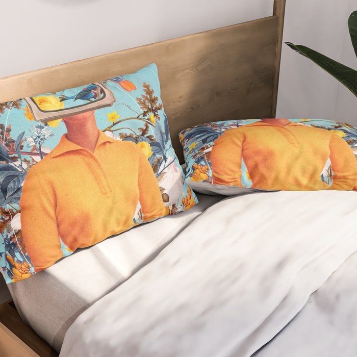 Don't Feed the Monitors with your Dreams Pillow Sham Gallery Image 2