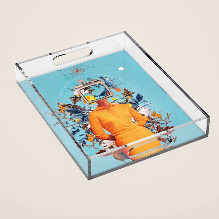 Don't Feed the Monitors with your Dreams Acrylic Tray Gallery Image 1